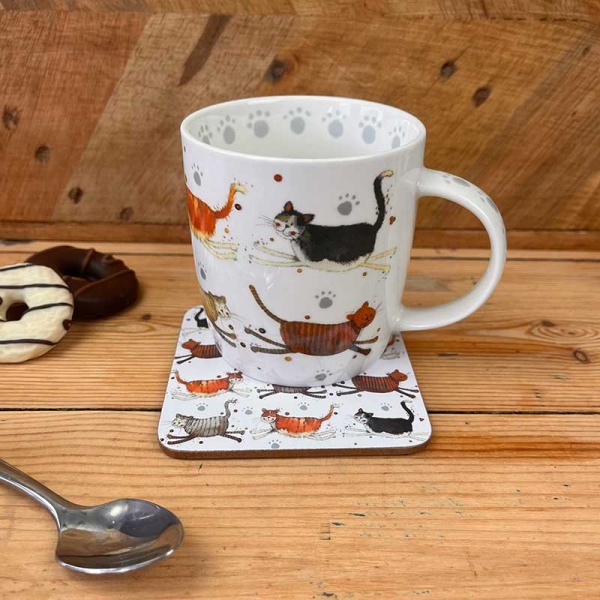 Alex Clark mok 400ml - Cats - Afbeelding 3