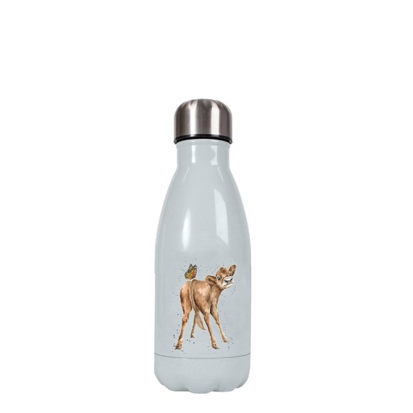 Wrendale Waterfles/thermosfles 260 ml "Daisy Coo" - Afbeelding 2