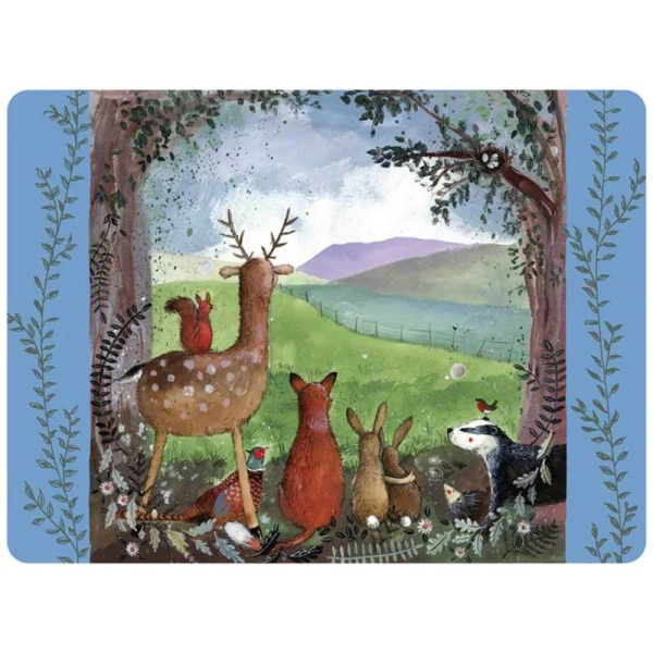 Alex Clark Placemat - Forest Friends