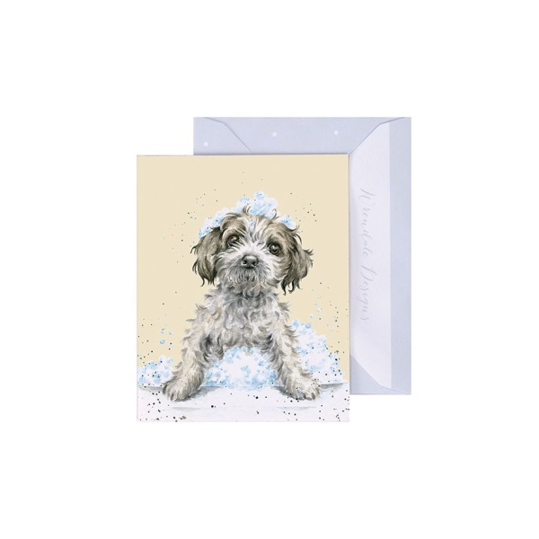 Wrendale Mini Card - Birthday Bubbles