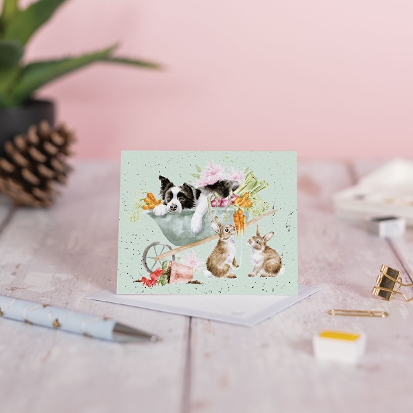 Wrendale Mini Card - Sleeping on the Job - Afbeelding 2