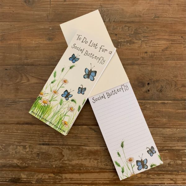 Alex Clark Boodschappenblokje - Social Butterfly
