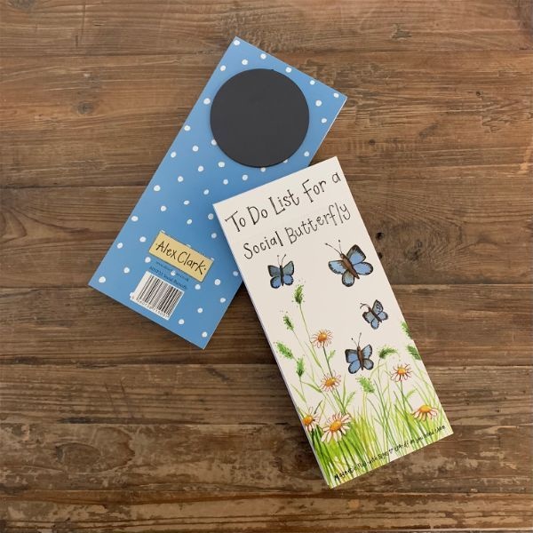 Alex Clark Boodschappenblokje - Social Butterfly - Afbeelding 2