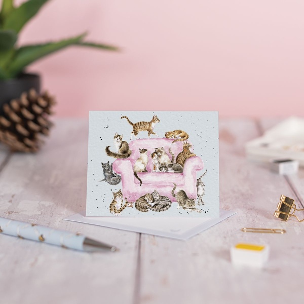 Wrendale Mini Card - Cattitude - Afbeelding 2