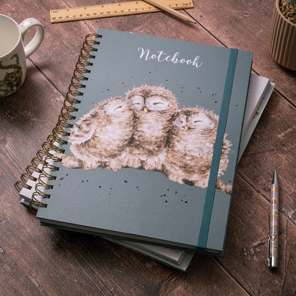 Wrendale A4 Notitieboek Owl - Owlets - Afbeelding 2