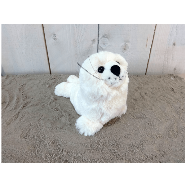 Knuffel Zeehond creme 30cm