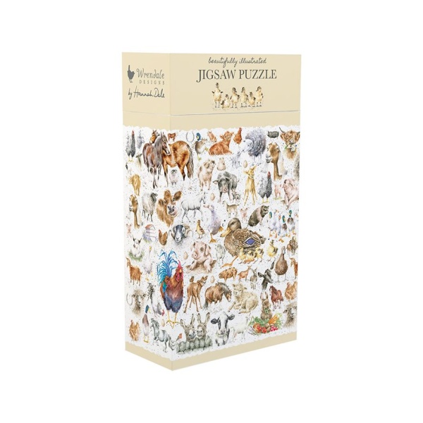 Wrendale Puzzel 1000 Stukjes - Farmyard Friends - Afbeelding 4