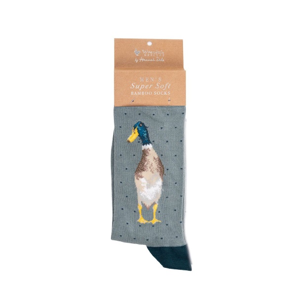 Wrendale Herensokken Eend - Guard Duck