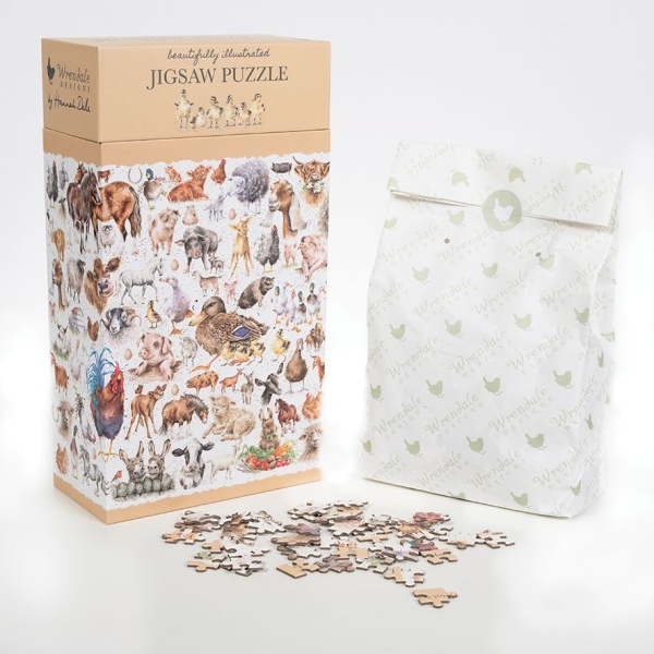 Wrendale Puzzel 1000 Stukjes - Farmyard Friends - Afbeelding 2