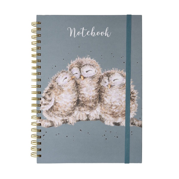Wrendale A4 Notitieboek Owl - Owlets