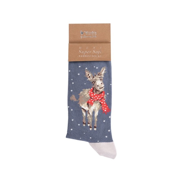 Wrendale Herensokken Ezel - Al Wrapped Up