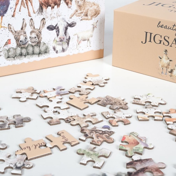 Wrendale Puzzel 1000 Stukjes - Farmyard Friends - Afbeelding 3