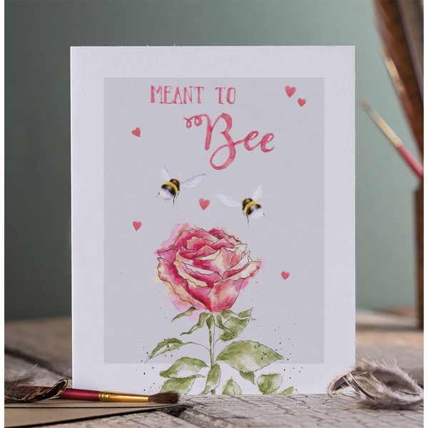Wrendale Wenskaart  - Meant to Bee - Afbeelding 2