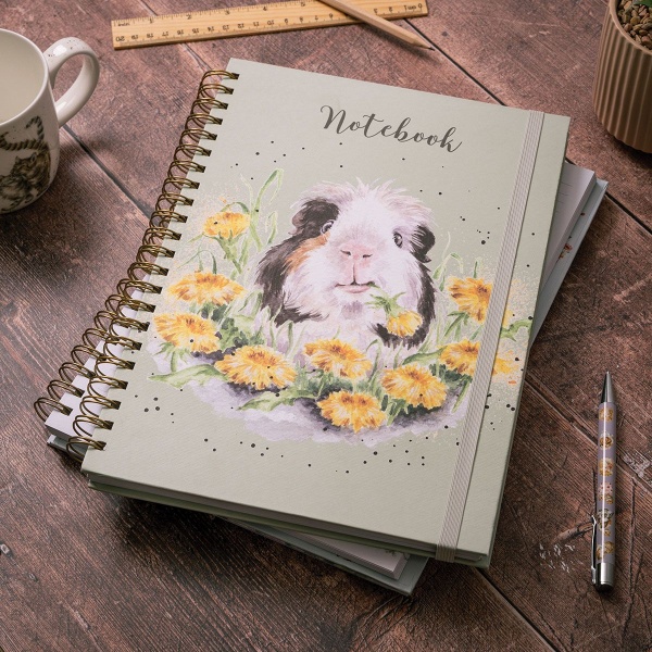 Wrendale A4 Notitieboek Guinea Pig - Dandy Day - Afbeelding 2