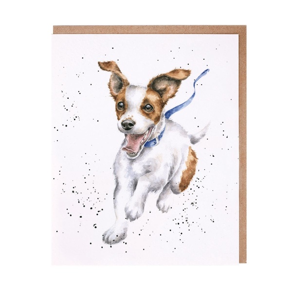Wrendale Wenskaart  - Freedom (Dog)