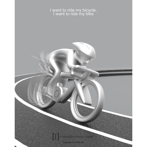 Metalmorphose Sleutelhanger - Bicycle - Afbeelding 3
