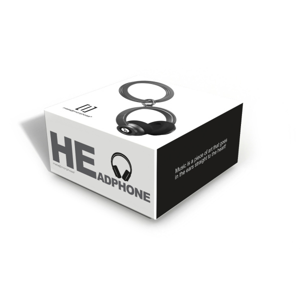 Metalmorphose Sleutelhanger - Black Headphone - Afbeelding 3