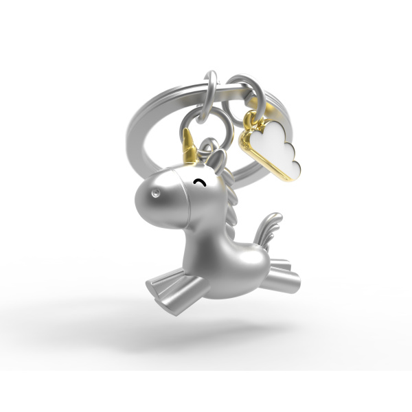 Metalmorphose Sleutelhanger - Unicorn