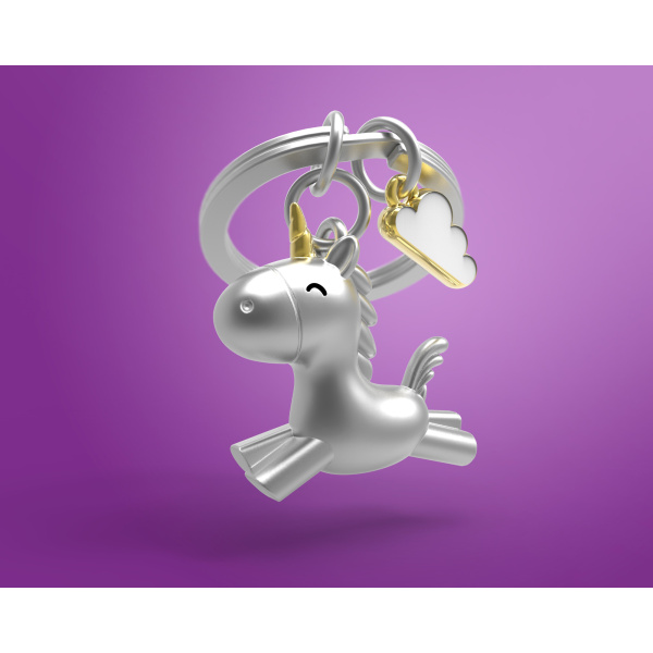 Metalmorphose Sleutelhanger - Unicorn - Afbeelding 4