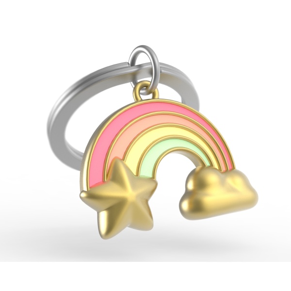 Metalmorphose Sleutelhanger - Rainbow
