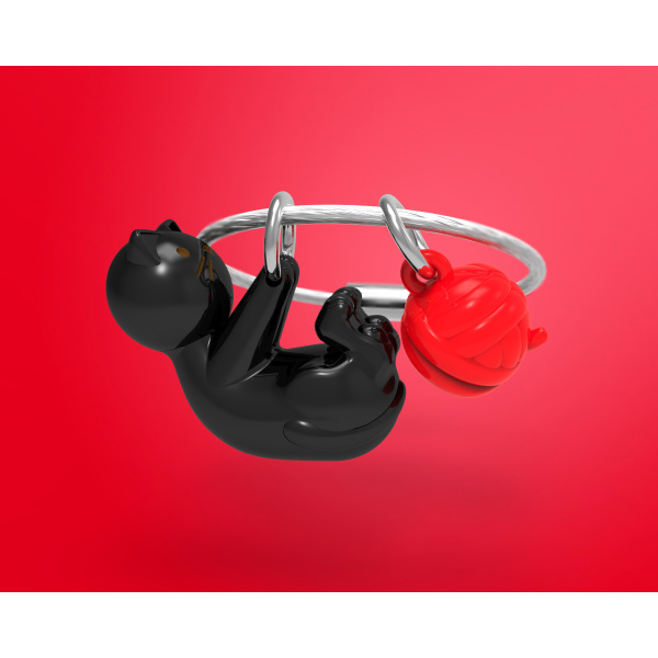 Metalmorphose Sleutelhanger - Black Cat - Afbeelding 2