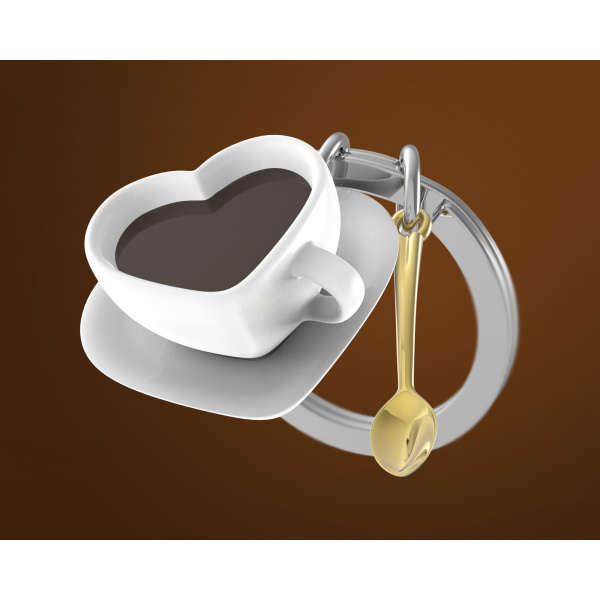 Metalmorphose Sleutelhanger - Coffee Lover - Afbeelding 5