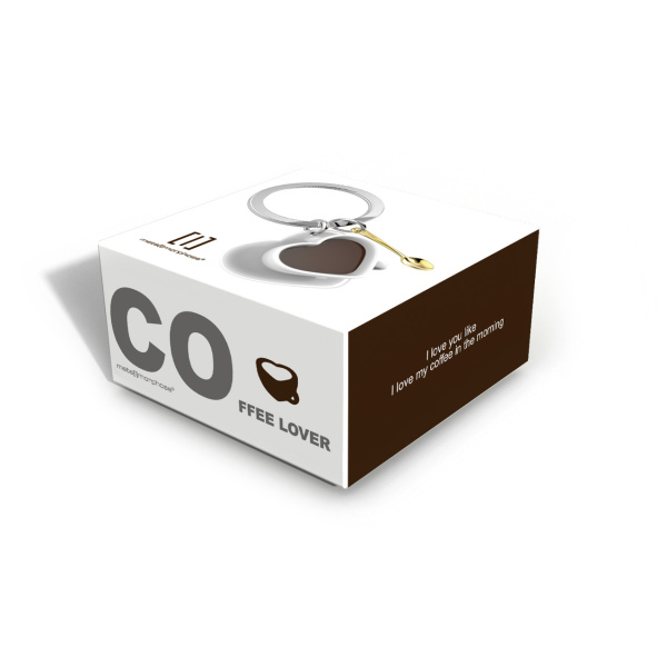 Metalmorphose Sleutelhanger - Coffee Lover - Afbeelding 3