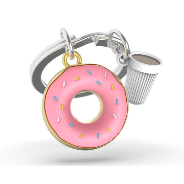Metalmorphose Sleutelhanger - Donut