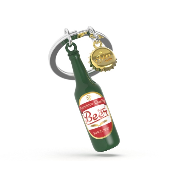 Metalmorphose Sleutelhanger - Beer