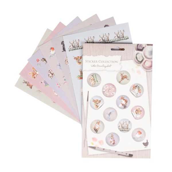 Wrendale Stickers - The Country Set