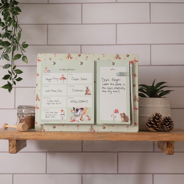 Wrendale Weekly & Shopping Planner - Garden Friends - Afbeelding 2