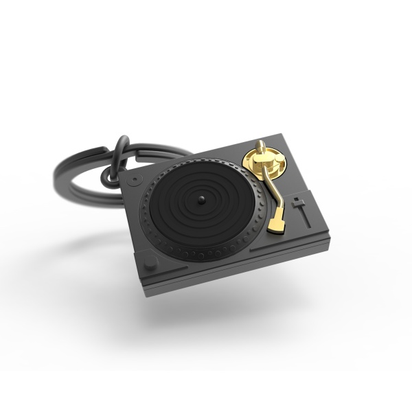 Metalmorphose Sleutelhanger - Record Player
