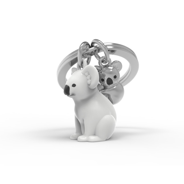 Metalmorphose Sleutelhanger - Koala Family