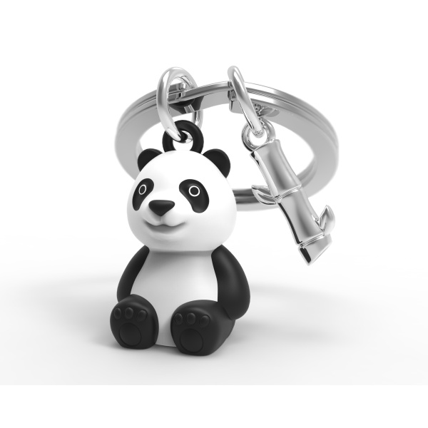 Metalmorphose Sleutelhanger - Panda