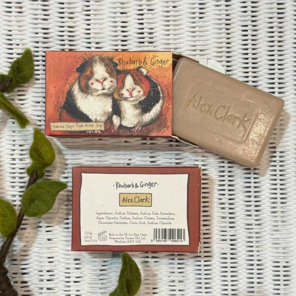 Alex Clark Zeep - Rhubarb & Ginger Soap