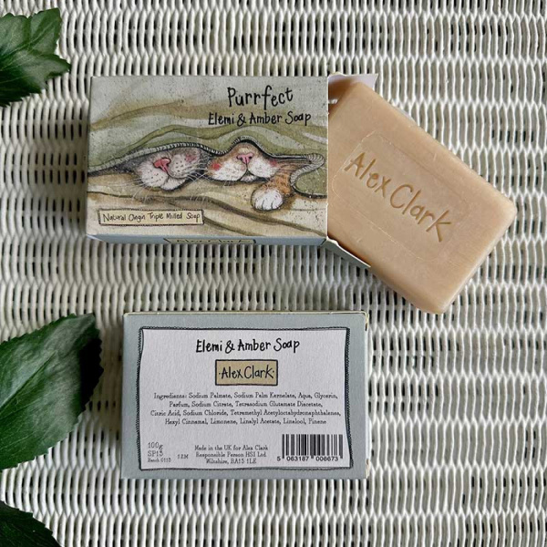 Alex Clark Zeep - Purrfect Cats | Elemi and Amber Soap