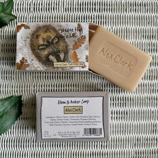 Alex Clark Zeep - Hedge Hug | Elemi and Amber Soap