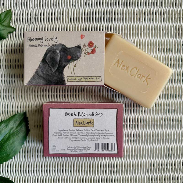 Alex Clark Zeep - Blooming Lovely | Rose and Patchouli Soap
