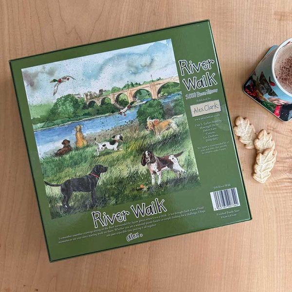 Alex Clark Puzzel 1000 Stukjes - River Walk - Afbeelding 2
