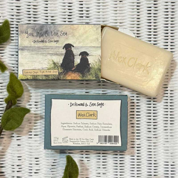 Alex Clark Zeep - You, Me and the Sea | Driftwood & Sea Sage Soap
