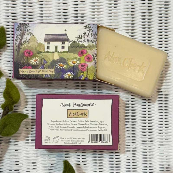 Alex Clark Zeep -  Home Sweet Home | Black Pomegranate Soap