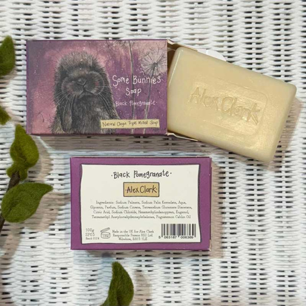 Alex Clark Zeep -  Some Bunnies | Black Pomegranate Soap