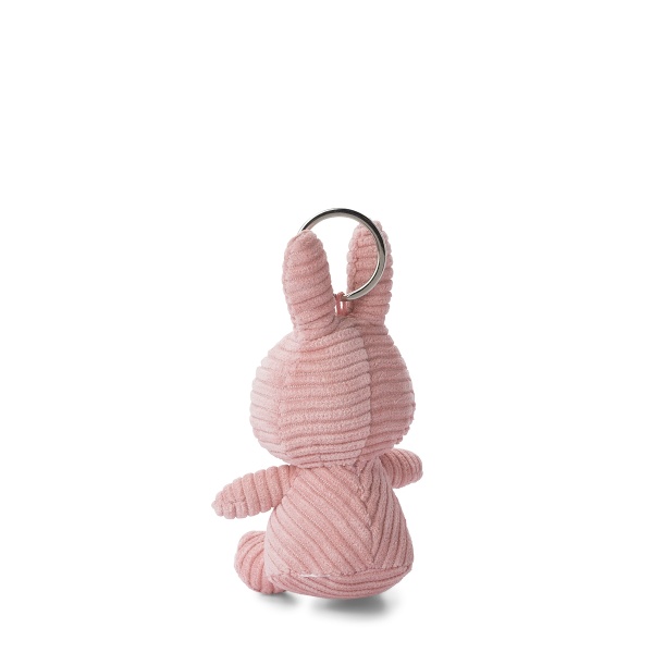Nijntje Knuffel Sleutelhanger  Corduroy 10cm - Pink - Afbeelding 3