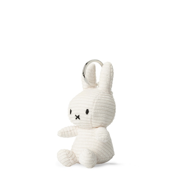 Nijntje Knuffel Sleutelhanger  Corduroy 10cm - Offwhite - Afbeelding 2