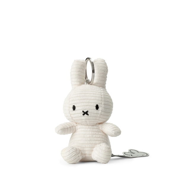Nijntje Knuffel Sleutelhanger  Corduroy 10cm - Offwhite