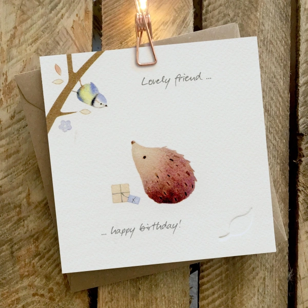 Ginger Betty 14,5x14,5cm Wenskaart - Lovely Friend