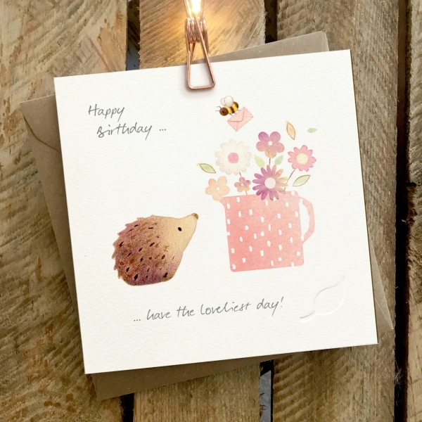 Ginger Betty 14,5x14,5cm Wenskaart - Have the Loveliest Day