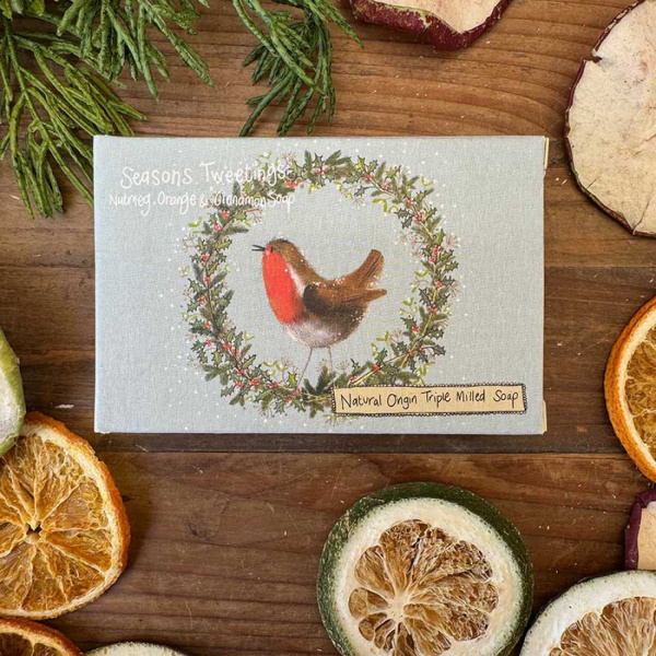 Alex Clark Zeep -  Seasons Tweetings | Nutmeg, Orange & Cinnamon Soap