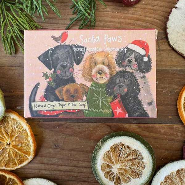 Alex Clark Zeep -  Santa Paws | Nutmeg, Orange & Cinnamon Soap