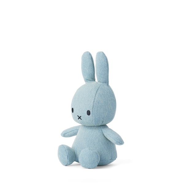 Nijntje Knuffel Denim 23cm - Light Wash - Afbeelding 2